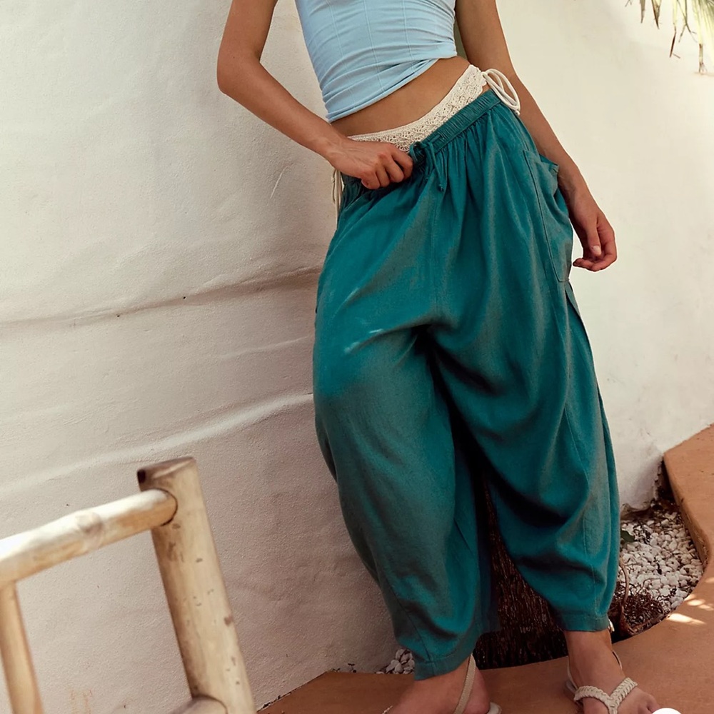 Quinn Drawstring Harem Pants XS